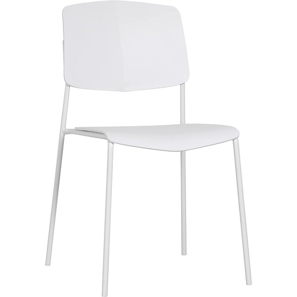 Isl Furnishings Zuho Modern Indoor Outdoor Chair 2, Zuho II - White, PR CH60DC-2PK-PP08 - main